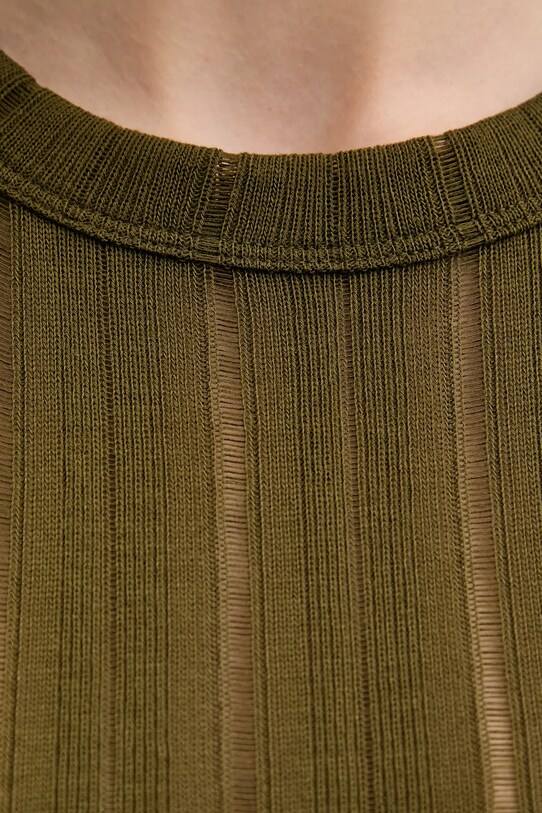 Sisley top 31WELH00X zielony