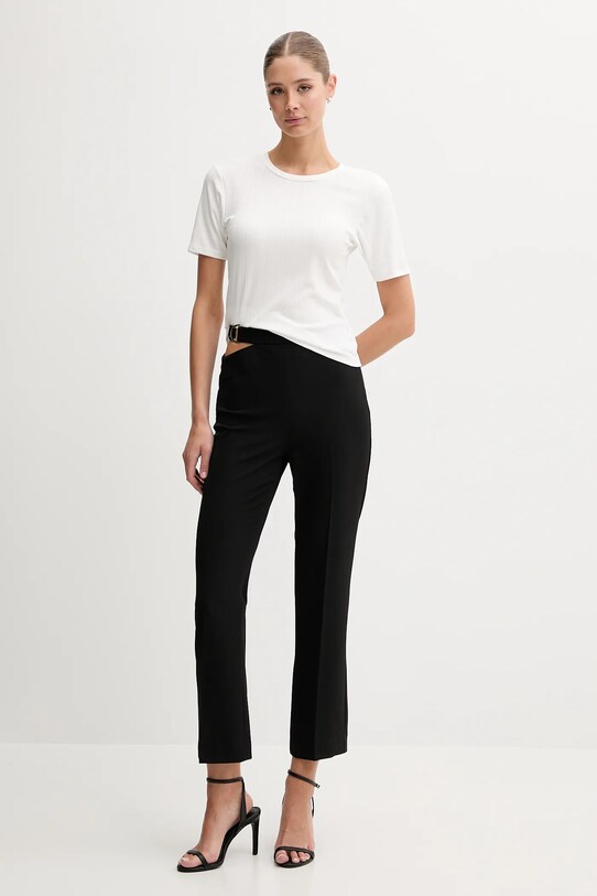 Sisley tricou 37UCL107I alb SS25