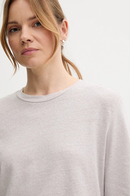 Sisley tricou de in gri 3UTFL107C