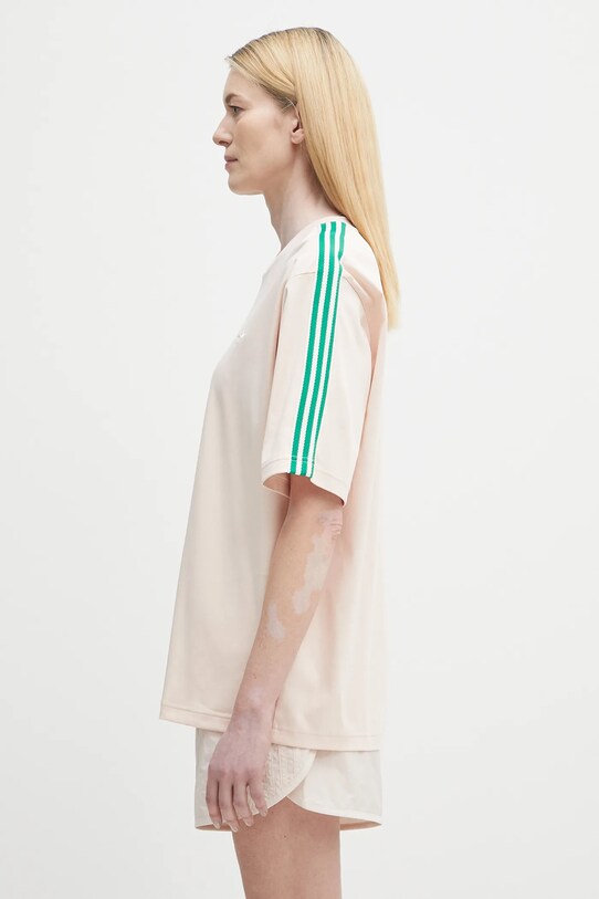 adidas Originals t-shirt bawełniany x Wales Bonner T T JM8204 różowy SS25