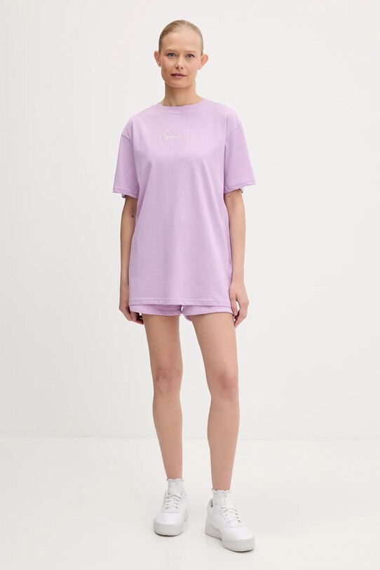 Karl Kani t-shirt PD00005466 fioletowy SS25