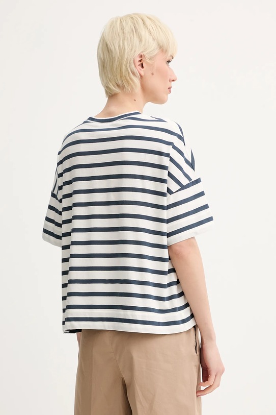 Oblečení Bavlněné tričko Marc O'Polo 504206751193 námořnická modř