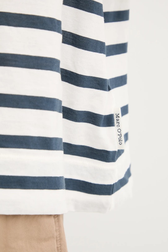 Bavlněné tričko Marc O'Polo 504206751193 námořnická modř
