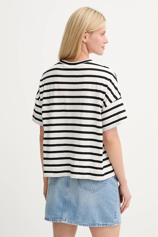 Ruházat Marc O'Polo pamut póló 504206751193 fekete