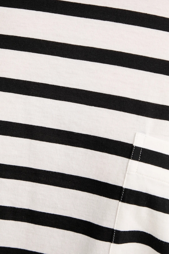 Marc O'Polo pamut póló 504206751193 fekete