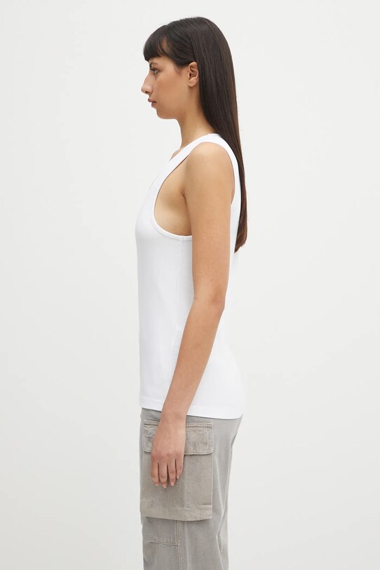 Топ JW Anderson Anchor Embroidery JO0246.PG1512.001 бял SS25