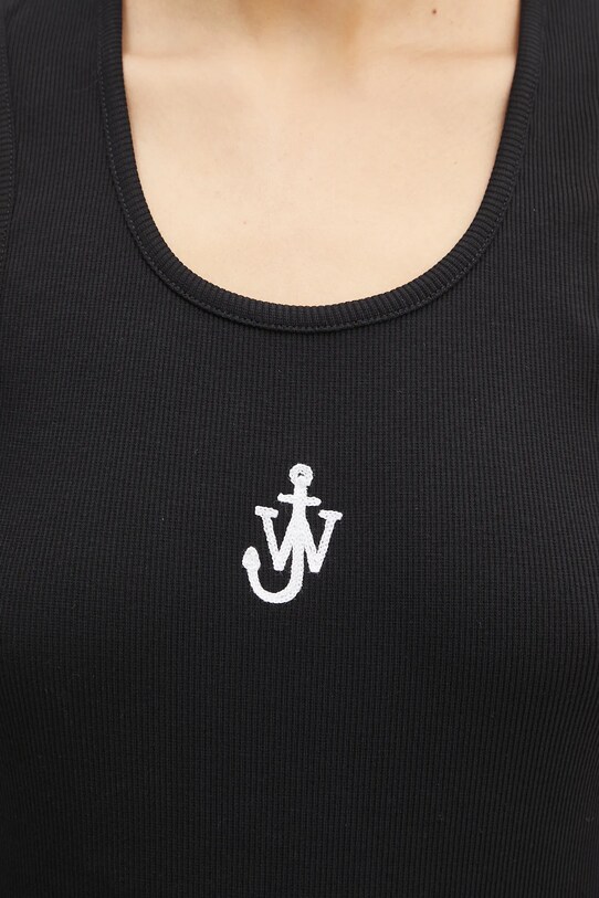 JW Anderson top Anchor Embroidery czarny JO0246.PG1512.999