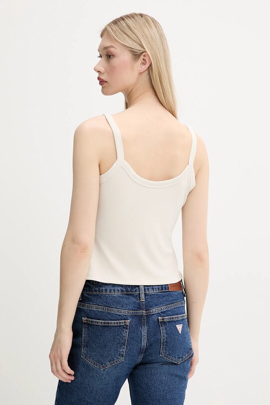 Oblečení Top Abercrombie & Fitch KI139.5412.180 béžová