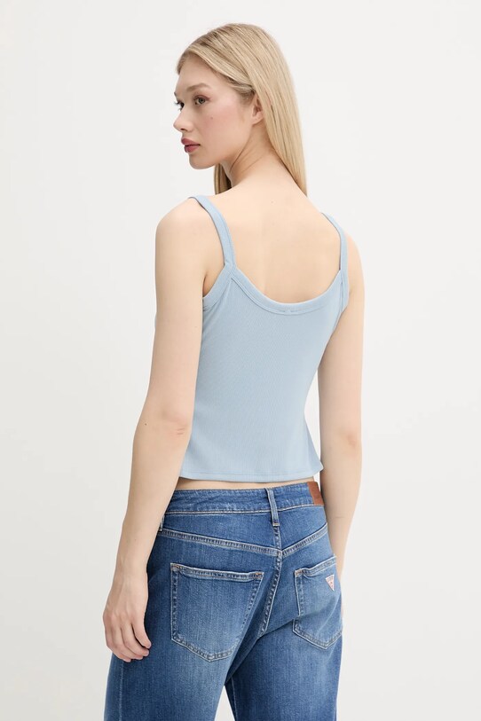 Oblečení Top Abercrombie & Fitch KI139.5412.220 modrá