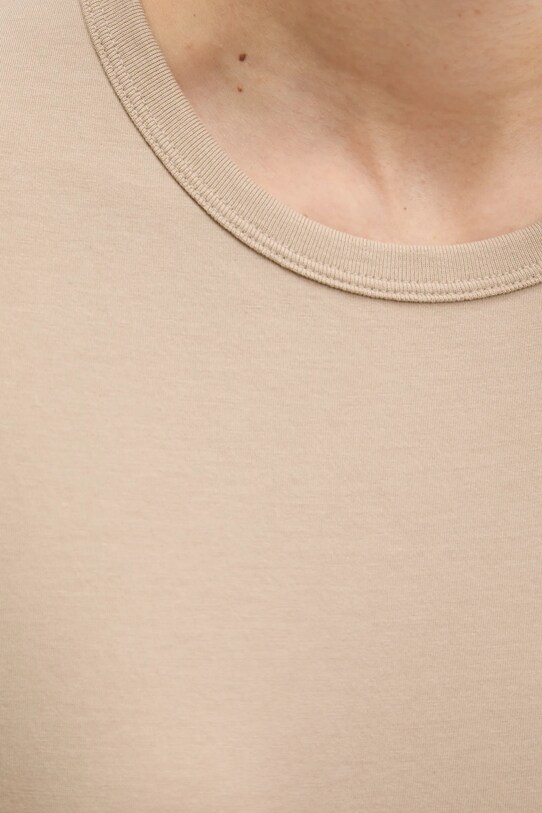 Abercrombie & Fitch t-shirt bawełniany KI139.5439.410 beżowy