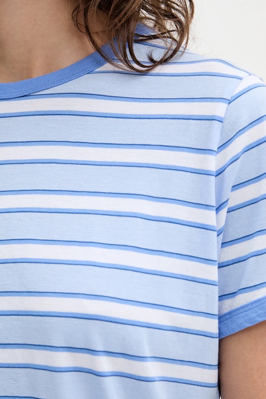 Abercrombie & Fitch t-shirt bawełniany KI139.5523.116 niebieski