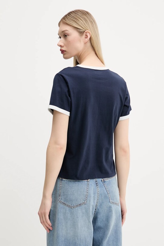 Odzież Abercrombie & Fitch t-shirt bawełniany KI139.5529.210 granatowy