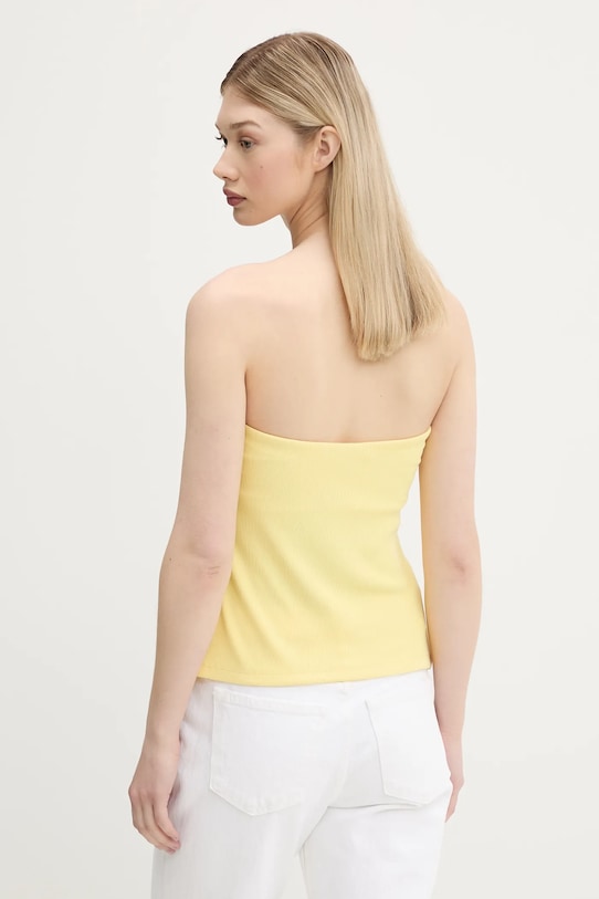 Odzież Abercrombie & Fitch top KI139.5567.865 żółty