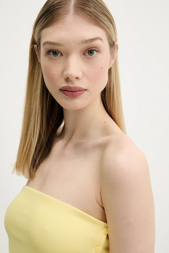 Abercrombie & Fitch top KI139.5567.865 żółty