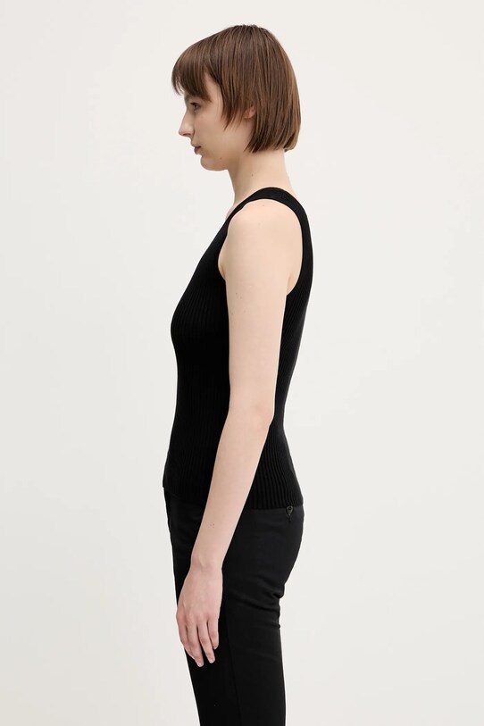Samsoe Samsoe top Sacheryl F25100060 czarny SS25