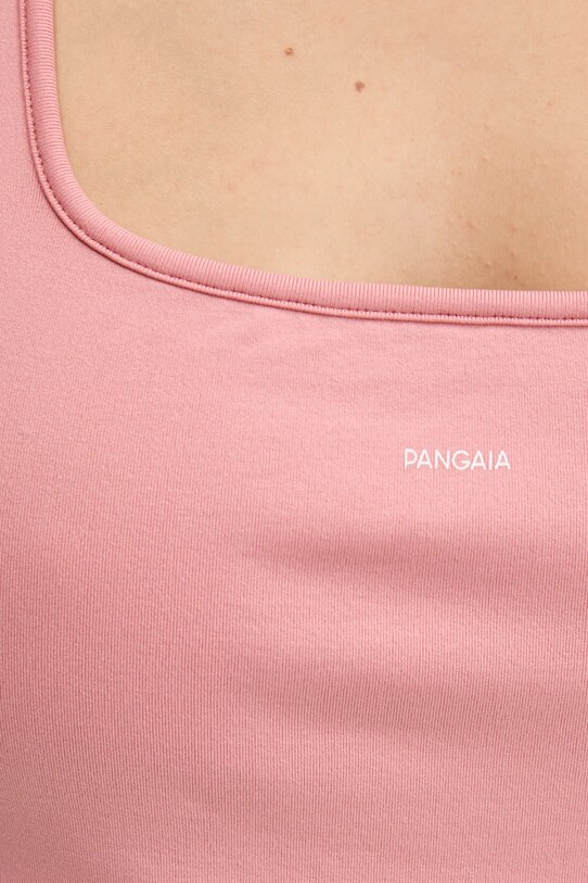 Pangaia top Plant-Stretch Ribbed Tank Top 10002425 różowy