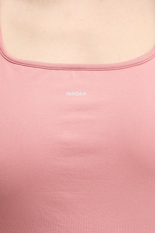 Топ Pangaia Plant-Stretch Ribbed Tank Top 10002425 розовый