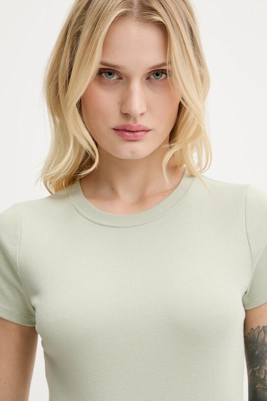 Hollister Co. t-shirt zielony KI339.5131.310