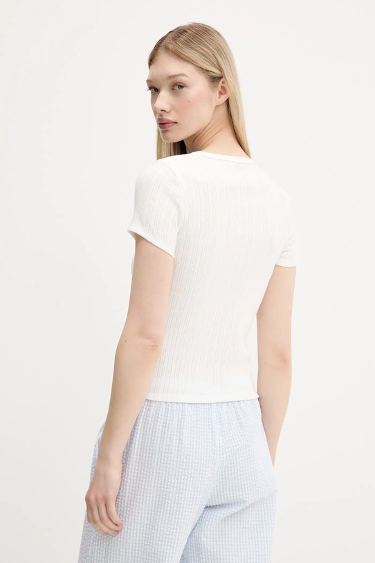 Odzież Hollister Co. t-shirt KI339.5187.101 biały