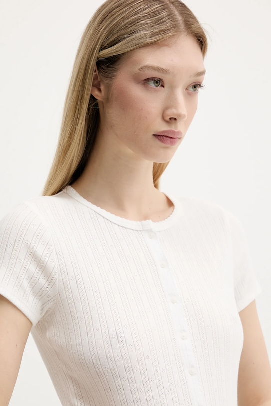 Hollister Co. t-shirt biały KI339.5187.101