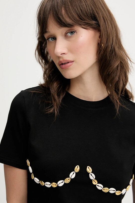 Never Fully Dressed t-shirt czarny NFDTO1734