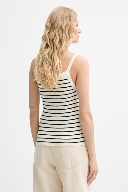 Odzież Levi's top FREJA SCULPT TANK 0013B beżowy