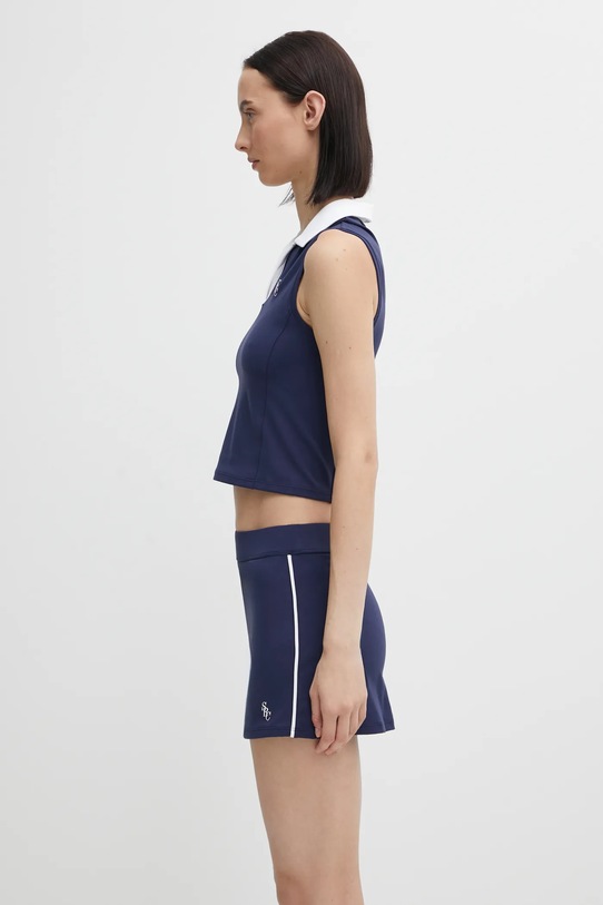 Sporty & Rich top Src Sports Polo TO024621302BL107 granatowy AW25