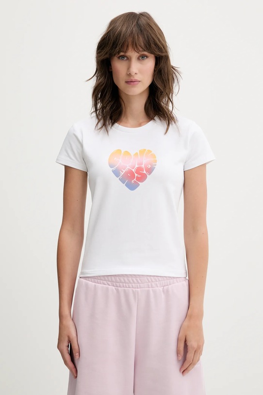 Converse t-shirt pozostałe biały 10028331.A03