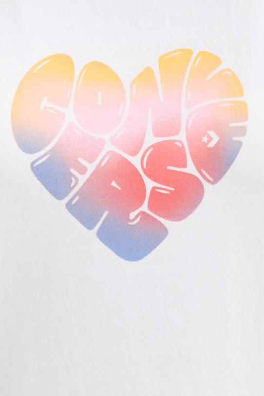 Converse t-shirt 10028331.A03 biały