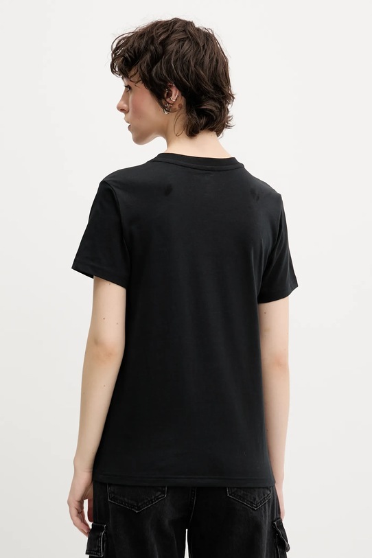 Odzież Converse t-shirt bawełniany 10027752.A01 czarny