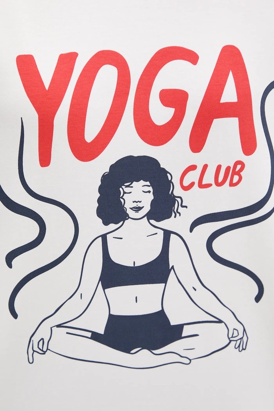 JOYINME tricou din bumbac Boxy Tshirt.Boxy alb