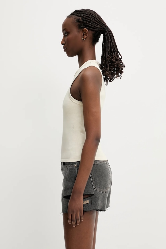 Топ KSUBI labels syndicate WSP25SI004 бежевый SS25