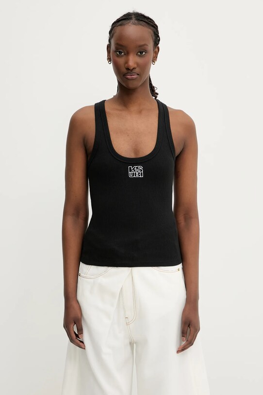 KSUBI top stacked origin okrągły czarny WPS24TA006