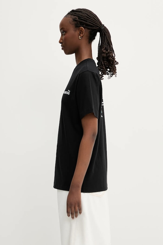 Хлопковая футболка Coperni x Disney Pocahontas DJS03F5036POC чёрный SS25