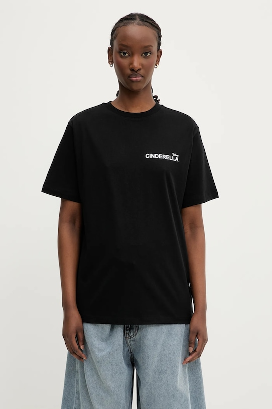 Clothing Coperni x Disney cotton t-shirt Cinderella DJS03F5036CIN black