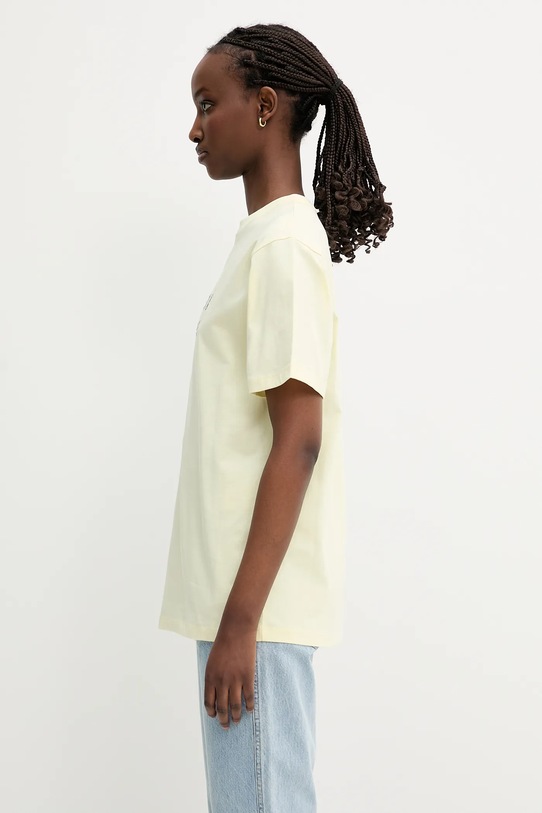 Coperni x Disney Princess tricou din bumbac DJS03CRF5017 galben SS25