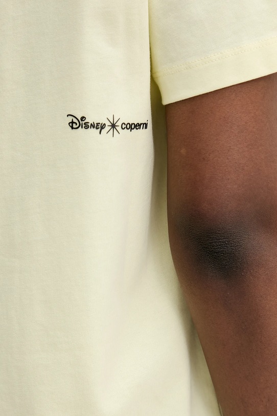 Coperni x Disney Princess tricou din bumbac DJS03CRF5017 galben