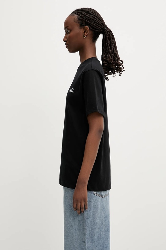 Бавовняна футболка Coperni x Disney Ariel DJS03F5036ARI чорний SS25