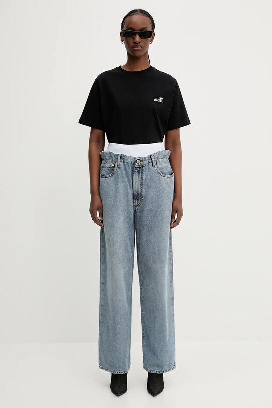 T-shirt in cotone Coperni x Disney Ariel DJS03F5036ARI nero