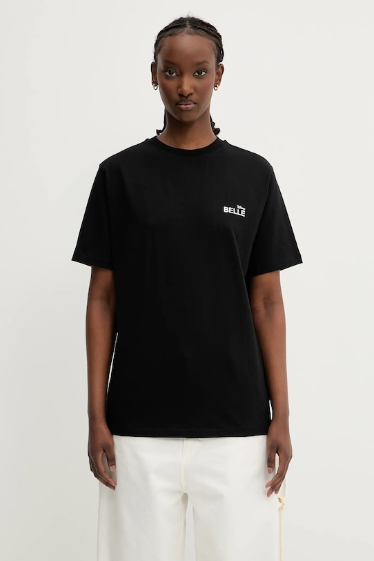 Îmbrăcăminte Coperni x Disney Belle tricou din bumbac DJS03F5036BEL negru