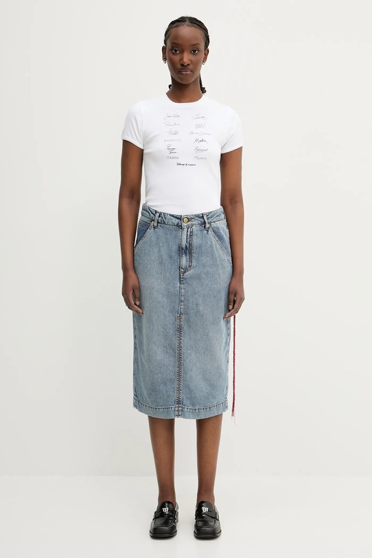 Coperni x Disney Signatures tricou din bumbac Slim-Fit DJS07F5037 alb