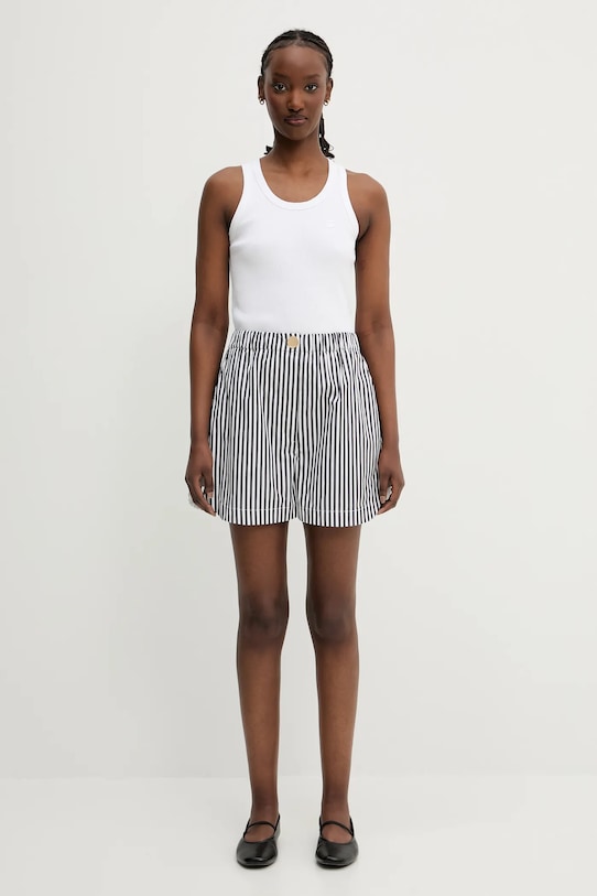 Хлопковый топ Coperni Rib Logo Tank COPJS12F5033 белый