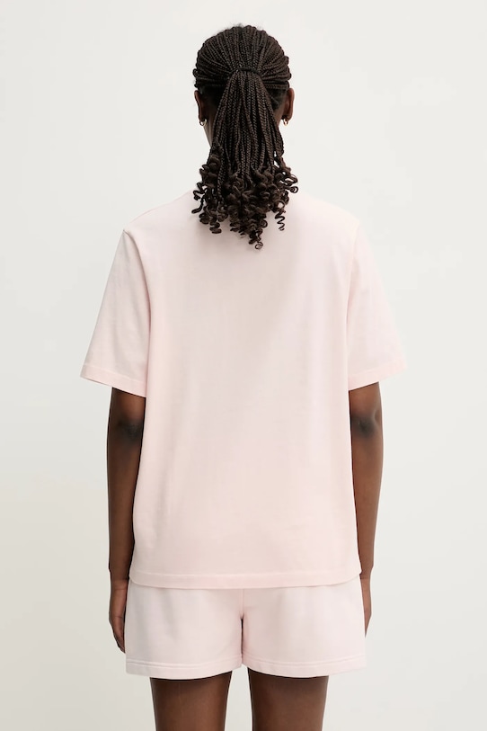 Odjeća Pamučna majica Maison Kitsuné Metallic Daisy Comfort OW00121KJ0119 roza