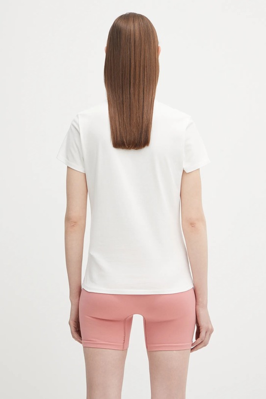 Odjeća Majica kratkih rukava Pangaia Cotton-Stretch T-shirt 10002430 bijela