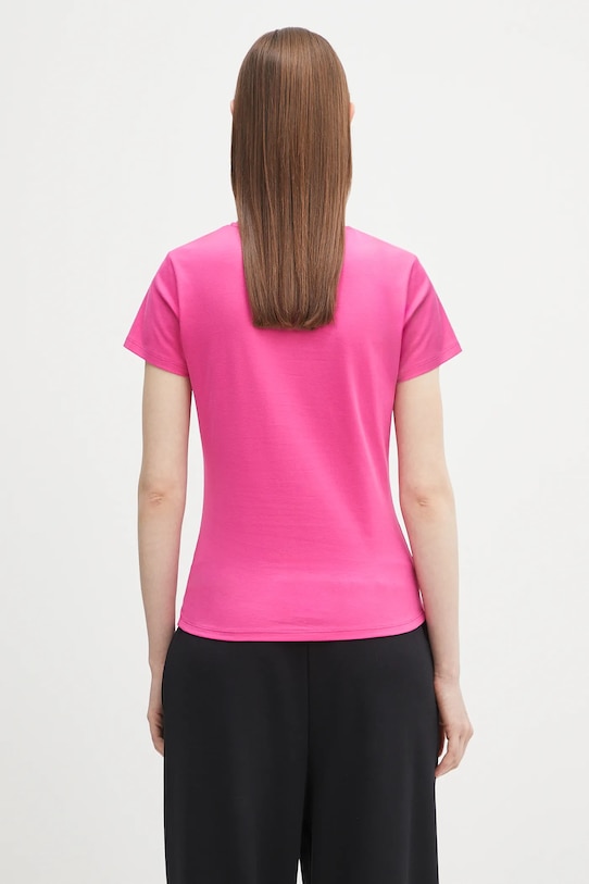 Одяг Футболка Pangaia Cotton-Stretch T-shirt 10002430 рожевий