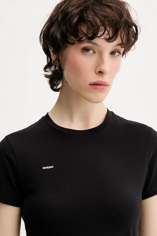 Pangaia t-shirt Cotton-Stretch T-shirt nero 10002430