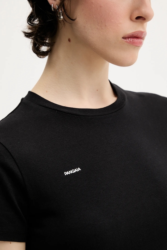 Футболка Pangaia Cotton-Stretch T-shirt 10002430 чёрный