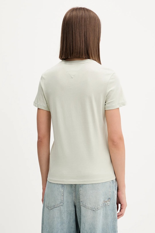 Одяг Футболка Tommy Jeans DW0DW21964 зелений
