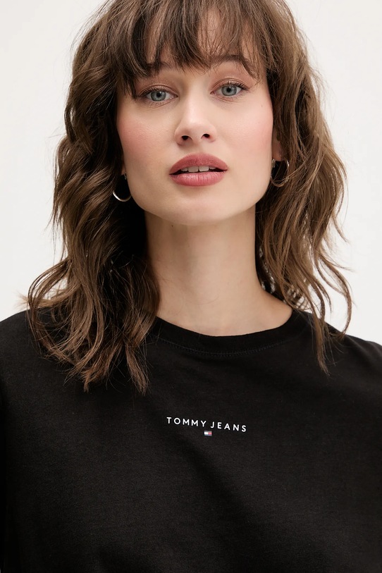 Tommy Jeans t-shirt czarny DW0DW21964