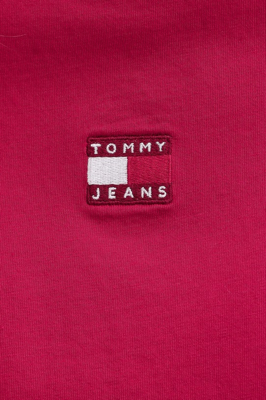 Tommy Jeans t-shirt bawełniany DW0DW22202 różowy